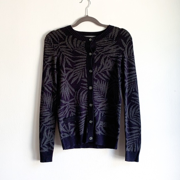 Proenza Schouler for Target botanical fern sweater cardigan X small pre-owned - Picture 7 of 10